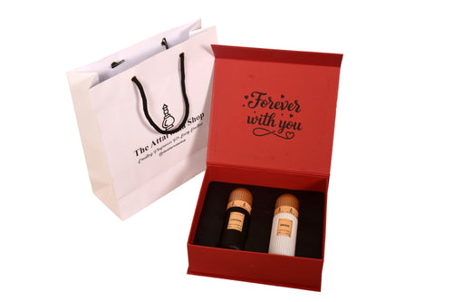 "Premium Bride & Groom Attar Gift Set - Perfect Wedding Favor"